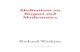 Meditations on Breguet and Mathematics - Horology · 2018. 8. 8. · of stop-work used by Breguet in his self-winding watches. I also describe the planetary gears used in rotor watches.