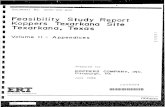 II Document No. 4040-001-600 ITexarkana, Texas ... · Document No. 4040-001-600 FeasibilitKoppers Texarkany Study a Texarkana, Texas Volume II - Appendices poritet tn vO OJ V"* O