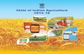 eands.dacnet.nic.ineands.dacnet.nic.in/PDF/State_of_Indian_Agriculture,2015...i Sl. No. Title Page No. 1. Indian Agriculture: Performance, Challenges and the Way Forward 1-39 Growth