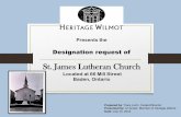 Designation request of - Wilmot...December 29, 1911 was an exciting day for the village of Baden as it was the day that electricity from Niagara Falls was first turned on in the village.