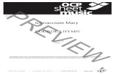sheet OCP music - OCP | OCPcdn.ocp.org/shared/pdf/preview/9070z.pdfSATB, bi-lng Organ LOURDES HYMN The attached sheet music is copyrighted material and is protected under United States