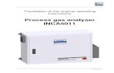Process gas analyser INCA5011 - UNION Instruments€¦ · 8.2.10 Password ... always follow the safety instructions of the linked system components. Additional equipment or accessories
