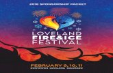 2018 SPONSORSHIP PACKET - Fire & Ice Festivalthefireandicefestival.com/wp-content/uploads/2018... · 2017. 11. 28. · 2018 SPONSORSHIP PACKET FEBRUARY 9, 10, 11 DOWNTOWN LOVELAND,