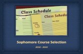 Sophomore Course Selection - Dallastown Area School District · SOPHOMORE COURSE REQUEST SHEET 2018-2019 February 26 Long You must select a minimum of 6.5 credits which would include