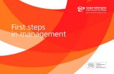 First steps in management - socialcare.wales · Time management tools | MindTools.com Time management techniques | Businessballs.com. One Welsh Public Service First steps in management