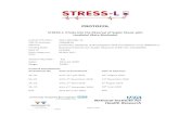 STRESS-L: STudy into the REversal of Septic Shock with Landiolol … · 2020. 8. 20. · STRESS-L Protocol Page 1 of 68 Version 6.0, dated 26th June 2020 PROTOCOL STRESS-L: STudy