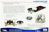 Smart Valve Technology Pumps - Diaphragm Pump · Smart Valve Technology Pumps SVT-225 & 458 Yamada® is known world-wide for being the pioneer of the most reliable air valve technology