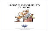 HOME SECURITY GUIDE - Pacificapacificaoceansidemanor.com/wp-content/uploads/2014/02/SD... · 2014. 2. 19. · Doors, windows, other entrances, and alarm systems comprise the perimeter