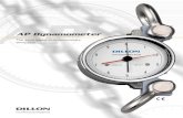 AP Dynamometer · Dillon Dynamometer — Nobody does it better! Originally designed to measure the tension on . telephone wires, the Dynamometer has proven to have limitless versatility