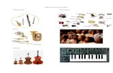Main instrument families...Main instrument families Woodwinds Brass Strings Percussion Voices Synthesizers Big Set Timpani Snare drum osc 1 osc 2 FADE TUNE VOLUME PORTAMENTO MIXER
