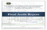 Final Audit Report - Oversight.gov · Final Audit Report . Audit of Blue Cross and Blue Shield of Massachusetts . Report Number 1A-10-11-15-056 August 15, 2016 . This audit report