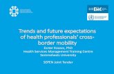 Trends and future expectations of health professionals .... Dr Eszter... · EU context European basic principles - Free movement of goods, services and persons = free mobility of