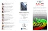 mic - Universitetet i Bergen · 2-photon), high throughput imaging, magnetic resonance imaging, optical imaging and flow cytometry. MIC has highly qualified technical and scientific