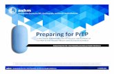 Preparing for PrEP - ClickDimensionsfiles.clickdimensions.com/ashmorgau-apflc/files/preparingforprepan… · Microsoft PowerPoint - Preparing for PrEP and Workforce Needs.pptx Author: