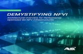 WHITE PAPER DEMYSTIFYING NFVI This white paper opens this black box, demystifying NFV infrastructures