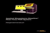 Applied Biosystems StepOneâ„¢ Real-Time PCR System ... Applied Biosystems StepOneâ„¢ Real-Time PCR System
