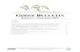 GOOSE BULLETIN - geese.org Bulletin issue17.pdf · GOOSE BULLETIN – ISSUE 17 – NOVEMBER 2013 GOOSE BULLETIN is the official bulletin of the Goose Specialist Group of Wetlands
