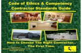 Nordine Remodeling, LLC Code of Ethics€¦ · choose a home improvement contractor. The industry standards just aren’t tough enough—just about anybody with a hammer and a pickup