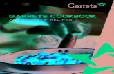 GARRETS COOKBOOK - Garrets International Limited · The Garrets Cookbook is more than just recipes. It is an ocean of recipes with a diverse collection of exciting menu ideas for