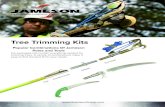 Tree Trimming Kits...PS-3FP Pole Saw Head, 16” Tri-Cut Blade (SB-16TE) One 8’ B-Lite Base Pole and Two 8’ B-Lite Extension Poles BL-8PKG-5 JA-34DP Big Mouth Double Pulley Pruner