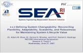 Defining System Changeability: Reconciling Flexibility, Adaptability, Scalability…seari.mit.edu/documents/presentations/INCOSE07_Ross_MIT.pdf · 2007. 7. 3. · 9.4.3 Defining System