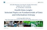 for Health Informatics 2016S, VU, ECTS Di, Health Data ...€¦ · Bioinformatics Data Skills: Reproducible and Robust Research with Open Source Tools, Sebastopol (CA), O'Reilly.