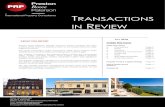 1 April 2013 TRANSACTIONS IN REVIEW - prp.com.au€¦ · Perth are conducting speculative fitouts to attract smaller tenants to boost rental rates. It appears to have paid off in