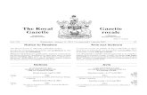 The Royal Gazette / Gazette royale (12/01/11) · 39 An Act to Amend the Gasoline and Motive Fuel Tax Act 40 An Act to Amend the New Brunswick Income Tax Act 41 Loan Act 2011 42 Appropriations