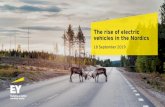 The rise of electric vehicles in the Nordics · EV USER Sharing Economy Platform The EV uptake and related battery production requirements imply bigger demand for new materials (e.g.