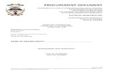 PROCUREMENT DOCUMENT · T1.1 Tender notice and invitation to tender T1.2 Tender data Part T2: Returnable documents T2.1 List of returnable documents T2.2 Returnable schedules THE