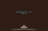 BANQUET KIT 2014 - Hilton€¦ · 1 November 2014 - 30 April 2014 / 1 May 2014 - 31 October 20141st November 2013 – 31st October 2013 BANQUET KIT RESTAURANTS AND OUTDOOR SPACES