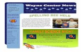 MISSION STATEMENT: Wayne Center Newss3.amazonaws.com/Edcanvas/15055/local/January 2013.pdf · Look for a letter from your child’s teacher outlining the reading goals set for your