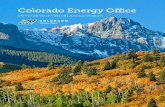 Colorado Energy Office€¦ · CEO announced the state’s first agricultural project funded through Colorado’s Commercial Property Assessed Clean Energy (C-PACE) program. Ela Family