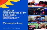 UMMID INDEPENDENT SCHOOL - elemental-ideas.co.uk€¦ · All of our policies are available on request from the school office. Ummid Independent School - Prospectus 2013 4. The School
