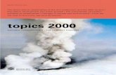 topics 2000 · 2019. 10. 28. · Major natural catastrophes in the 20th century Page 22.Great natural catastrophes 1950–1999: economic and insured losses with trends Page 40.Percentage