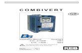 COMBIVERT - keb.it · COMBIVERT GB Installation Manual Housing A 0.37…0.75 kW 230 V 0.75…1.5 kW 400 V The general EMC and safety directions at  have to be observed!