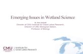 Emerging Issues in Wetland Science - Uzarski · 2020. 2. 26. · » “Dr. Uzarski is an incompetent fool” » June 2006 provisions (grooming) allowed to sunset. » MDEQ & property