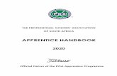 APPRENTICE HANDBOOK...Apprentice Handbook Professional Golfers’ Association of South Africa Page 4 . INTRODUCTION Welcome to the PGA of SA. You are embarking upon a course that will