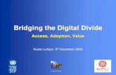 Bridging the Digital Divide - Welcome to WOU ... Understanding the Digital Divide â€¢ The Digital Divide