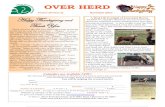 OVER HERD - Horse Protection Society of NC€¦ · Or Mail to: Horse Protection Society, 2135 Miller Road, China Grove NC 28023 Order early and get your Christmas shopping done with