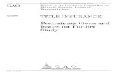 April 2006 TITLE INSURANCE - gao.gov · work for licensed brokers. States generally require brokers to meet more educational requirements than agents, have more experience, or both.
