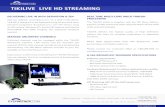 TikiLIVE Live HD Streaming · EYEPARTNER.COM TIKILIVE LIVE HD STREAMING DELIVERING LIVE IN HIGH DEFINITION H.264 Visit our website, , for a LIVE in HD demo. TikiLIVE is designed to