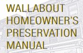 WALLABOUT HOMEOWNER’S PRESERVATION MANUAL1h0ani22bqjx9rwiu3w2now1-wpengine.netdna-ssl.com/... · The project was funded in part by the National Trust for Historic Preservation’s