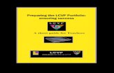 Preparing LCVP Portfolio · Title: Preparing LCVP Portfolio.indd Author: Brian Created Date: 12/23/2008 3:24:41 PM