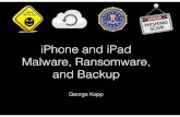 iPhone and iPad Malware and Backup · iPad, and iPod touch Choose a backup method Before you get started, learn the difference between making backups with iCloud and iTunes and choose