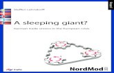 A sleeping giant? - Fafo · Steffen Lehndorff A sleeping giant? German trade unions in the European crisis Fafo-paper 2014:07 NordMod 2030. Sub-paper 2