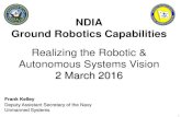 NDIA Ground Robotics Capabilities€¦ · Ground Robotics Capabilities Realizing the Robotic & Autonomous Systems Vision 2 March 2016 Distribution Statement A: Approved for Public