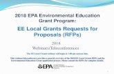 EE Local Grants Requests for Proposals (RFPs)...2018/04/11  · EE Local Grants Requests for Proposals 2018 Webinar Presenter: Karen Scott U.S. Environmental Protection Agency Office