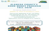FALL 2020 BOOK MONEY PROGRAM ALAMEDA COUNTY'S · [ ] High School Diploma/ GED/Certificate of Completion ($500) (Not including tuition/application during book Please include the following: