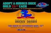 Adopt A RUBBER duck Only $5.00 EACH - Ducky …...Public Safety Day and Ducky Derby was a huge success in 2016 as we raised around $60,000, beating our fundraising goal from 2015.